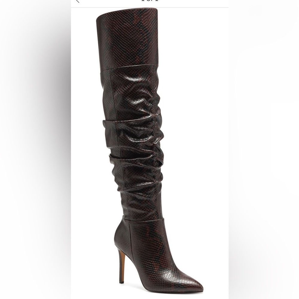 NWT Vince Camuto Kentrell Ruched Tall Boot